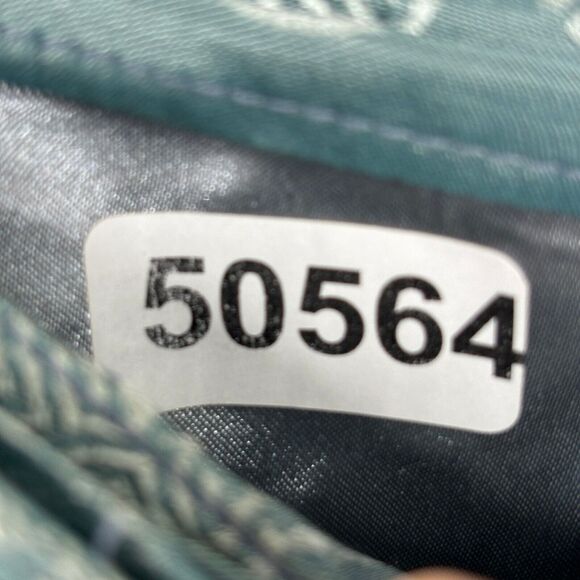 NHA MAY LAI Skirt M Wrap Tie Belt Brocade Vietnamese Traditional Sarong Blue - Picture 13 of 13